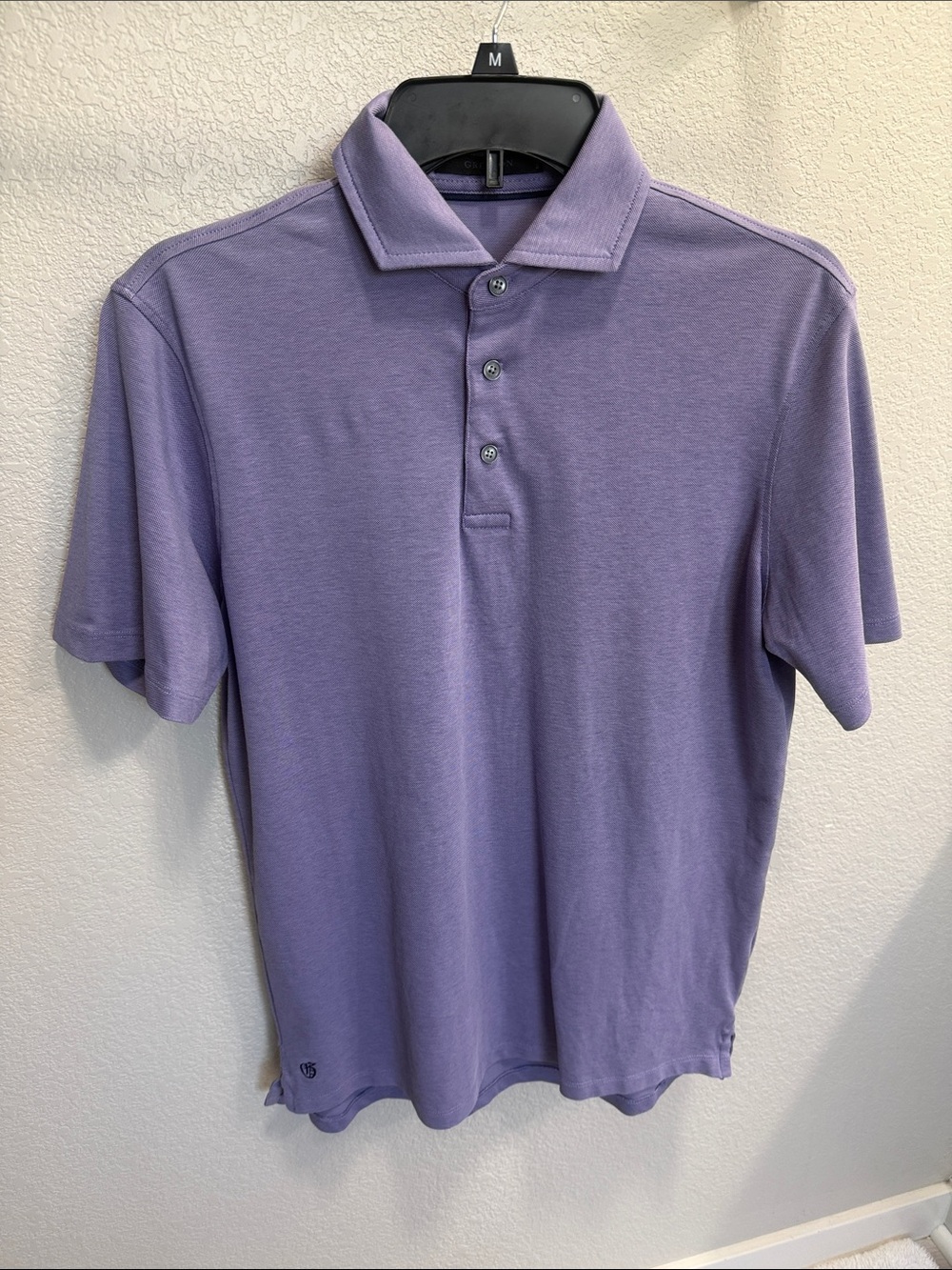 Greyson Lavender Short-Sleeve Polo